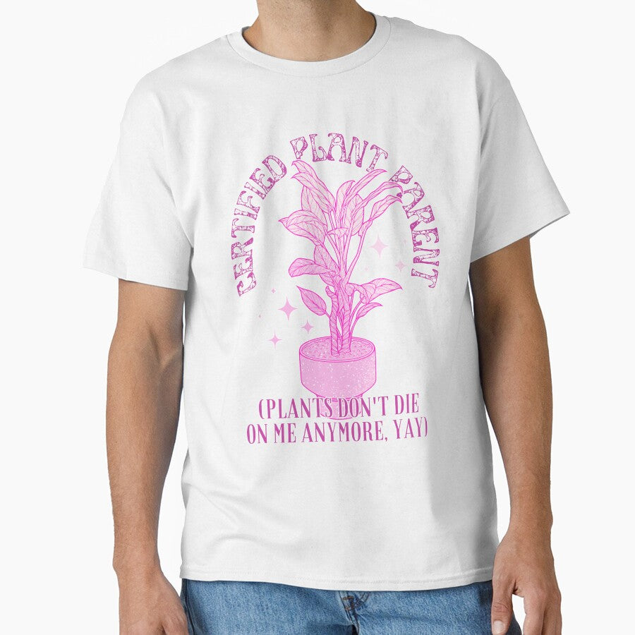 Certified Plant Parent. Plants Don’t Die on Me Anymore (Pink) by ObsidianDaz