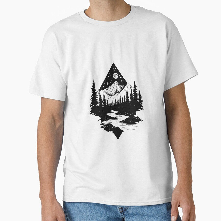 Mountains Night by NicolasGlowArt