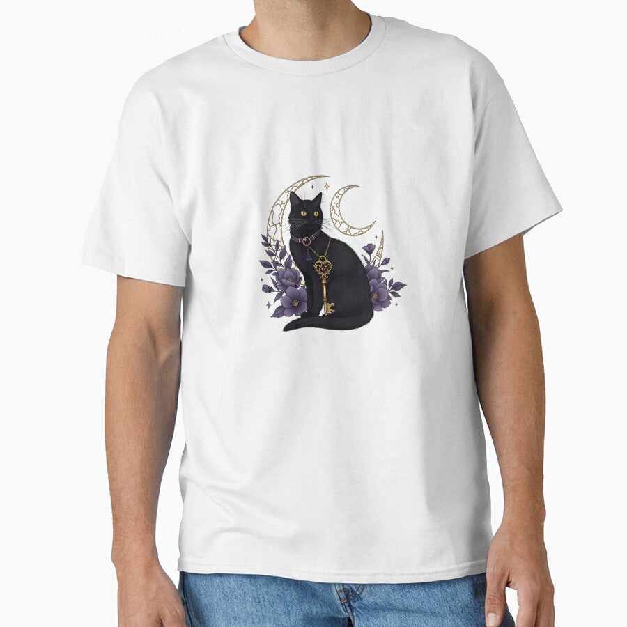 Black Cat Key Charm Gift by IllumeInk