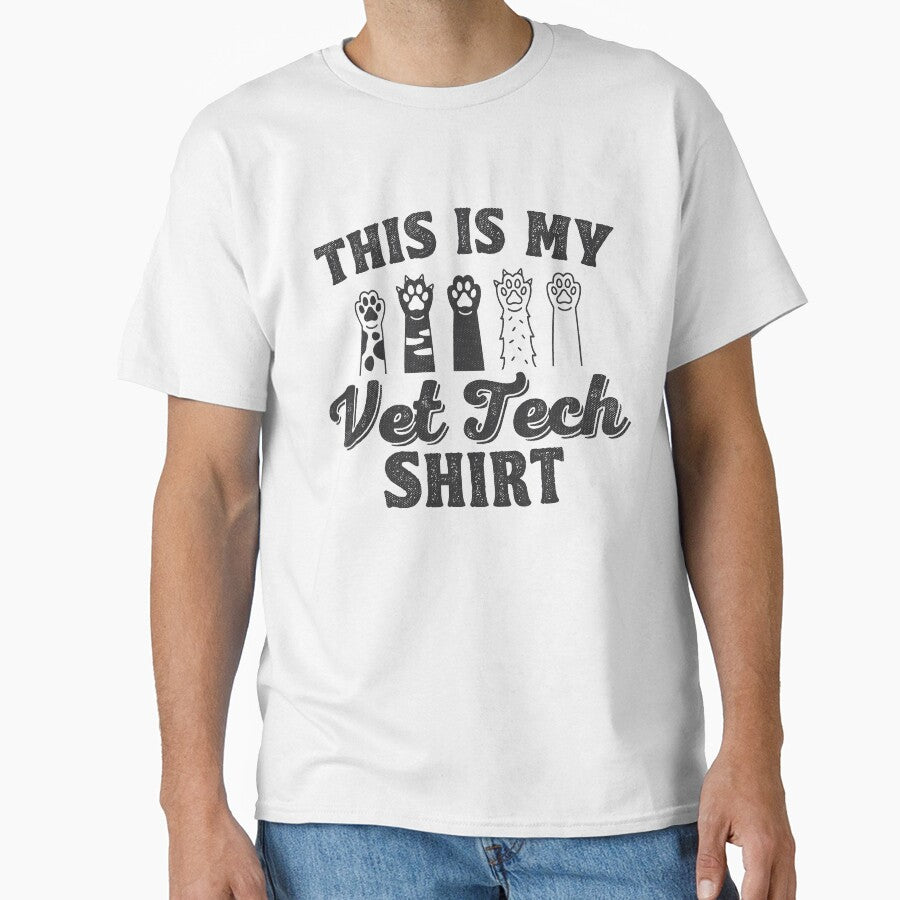 This Is My Vet Tech Shirt Veterinarian Technician Gifts by TonySpencer