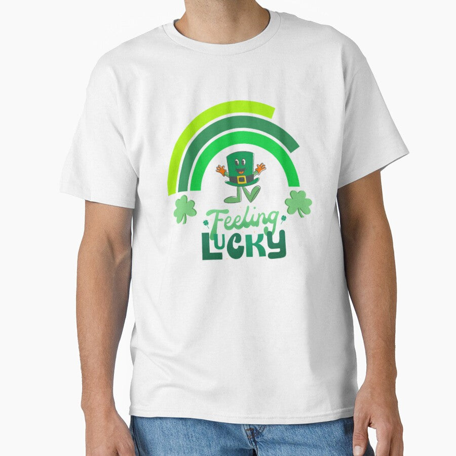 Feeling Lucky  Green Shamrock, Happy St Patrick's Day by DeeCeeFashion