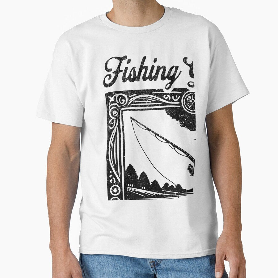 Fishing Grandpa – Funny Outdoor Grandpa Design by QuirkPrint