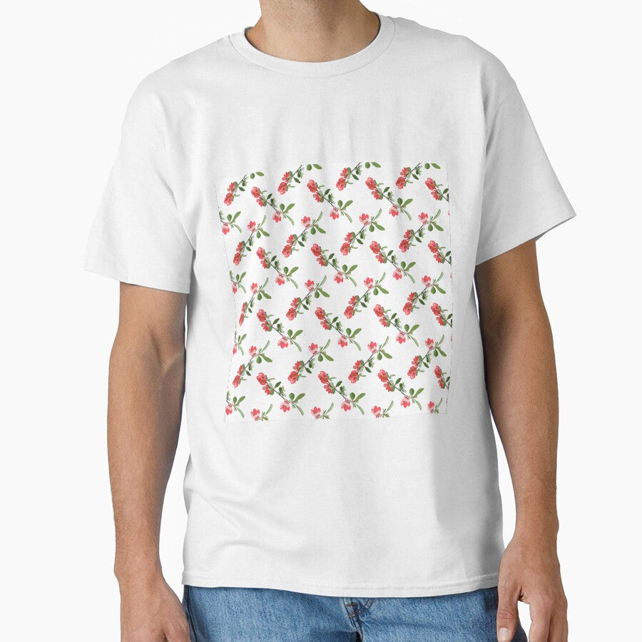 Pink Cherry Blossom Flowers Paint by InovArtS
