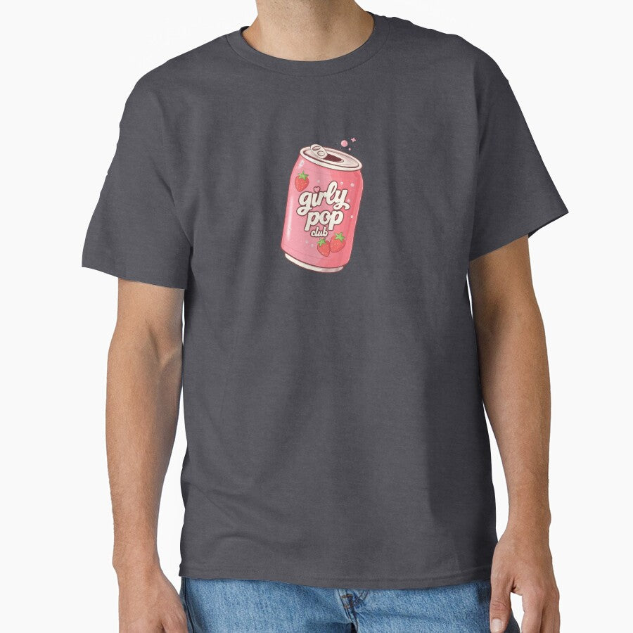 Cute Strawberry Soda Can | Girlypop Aesthetic Design by GirlyPopClub