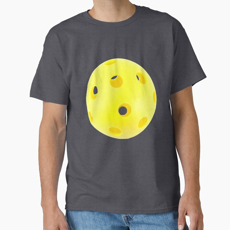 Big Yellow Pickleball ball by rbctees