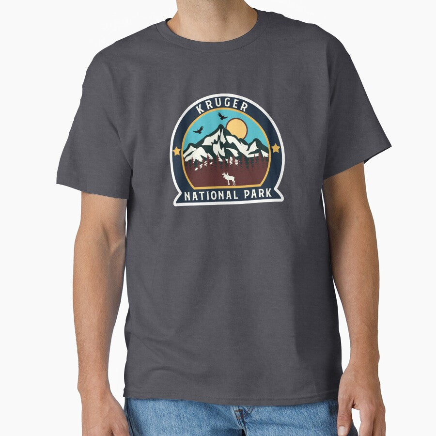 Kruger National Park-Vintage by Road-tees
