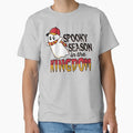 Kansas City Halloween Football Ghost Spooky Season in the Kingdom by colormemaroon