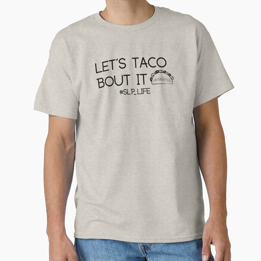 Funny SLP Speech Therapy Taco Design by Hopscotch Shop Designs