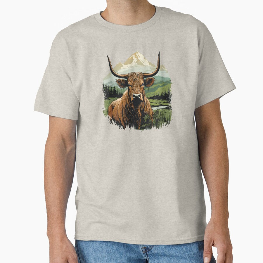 Irish Highland Cow by inspiredalike
