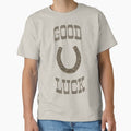 Good Luck Horseshoe – Rustic Western Lucky Charm Design by donwillisjrart