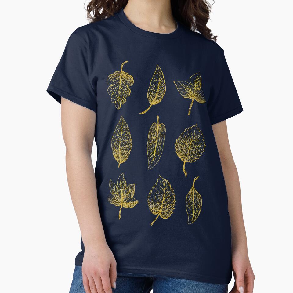 Vintage Leaf Illustration Engraving by rutmerdesign