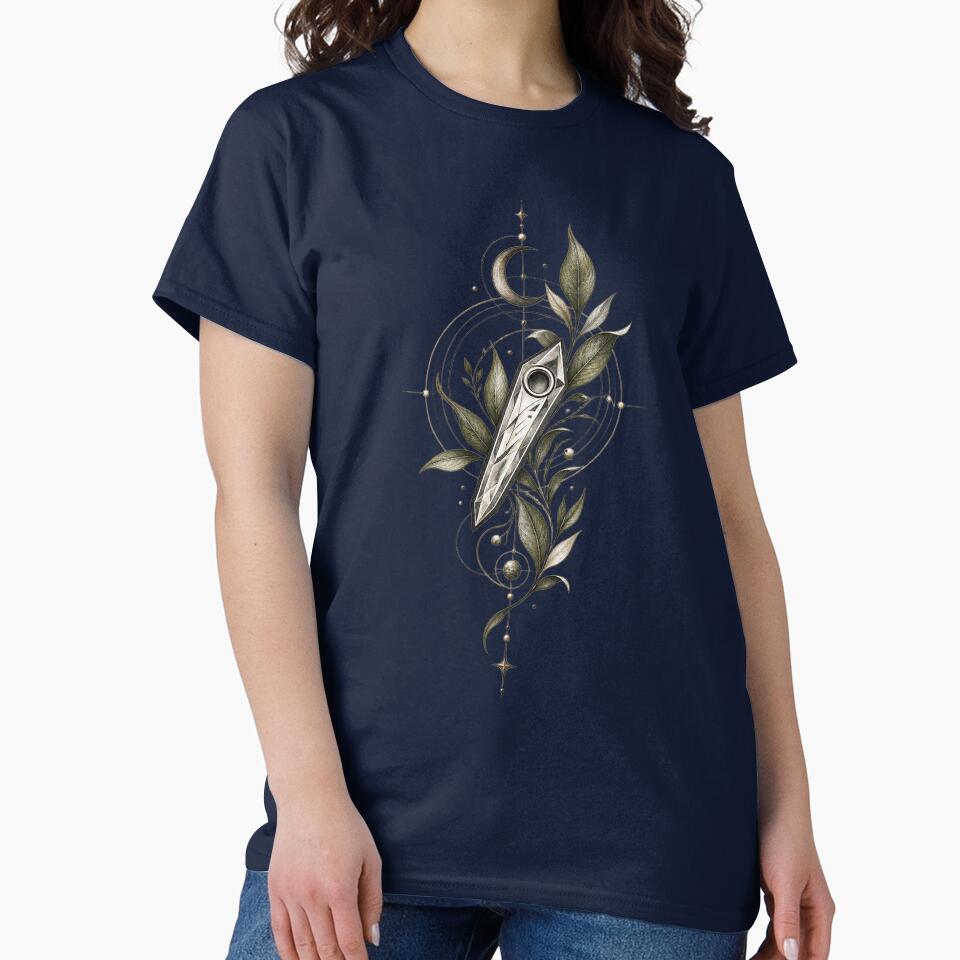 Earthline Botanical Crystal Nature Line Art by StoneOak
