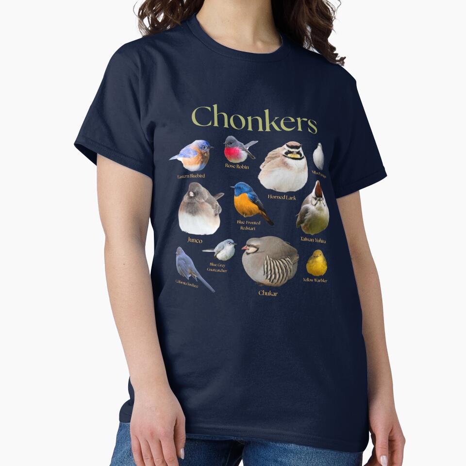 Funny Fat Bird Chonker Birds Cute Bird Watching by creepytoesart