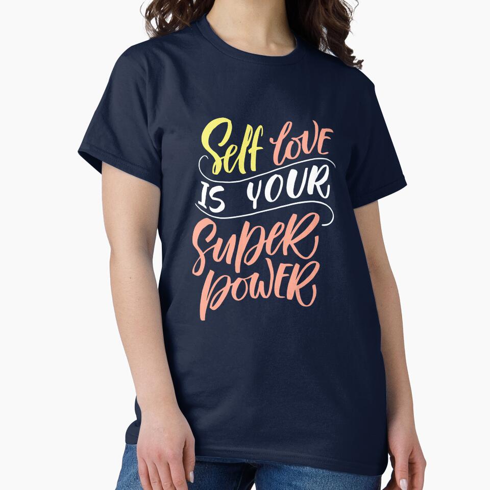 Short Self Love Quotes, Self Love is Your Super Power by graphic-genie