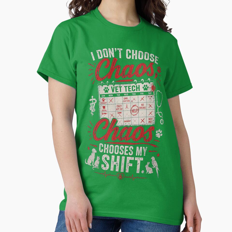 I don't choose Chaos, Chaos chooses my shift. by Jenyffercom