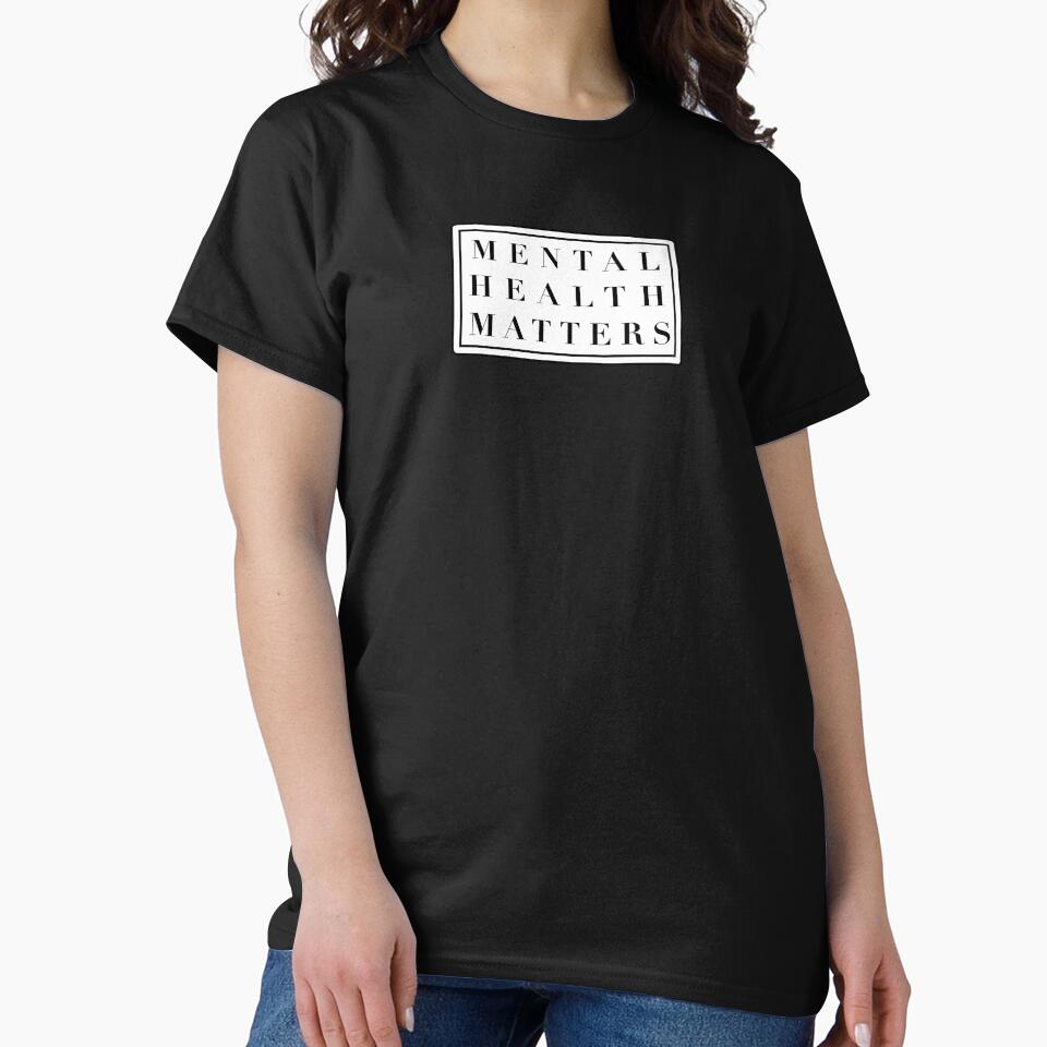 Mental health matters typed design by Lia Moran
