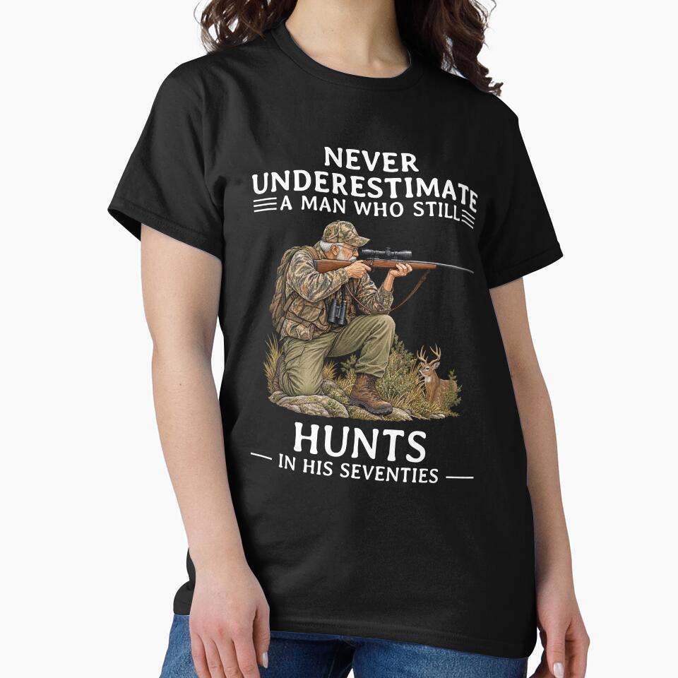 Never Underestimate an Old Man Who Still Hunts in His Seventies by LounisArt