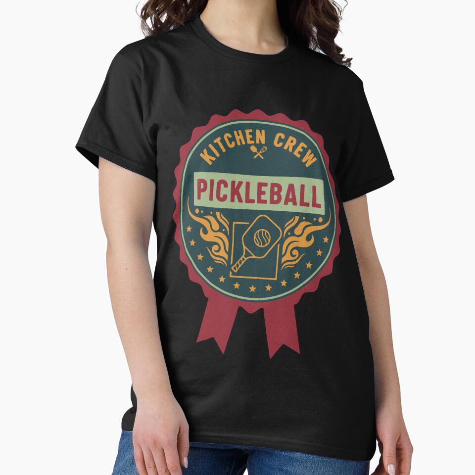 Pickleball Kitchen Crew Funny Player Love by LuminOrb