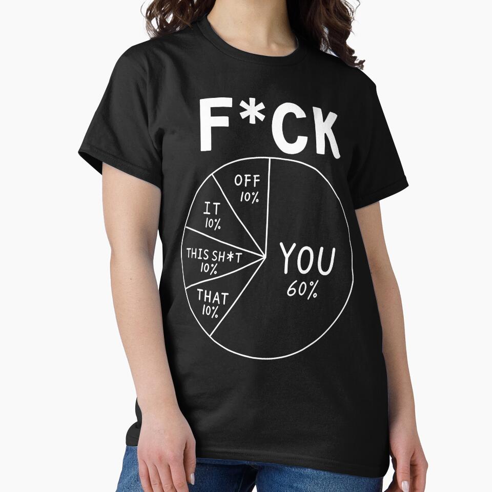 F*CK YOU 60% OFF 10% IT 10% THIS SH*T 10% THAT 10% by JamesCrArt