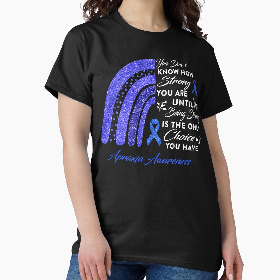 You Don't Know How Strong You Are Rainbow Apraxia Awareness by Gillosina