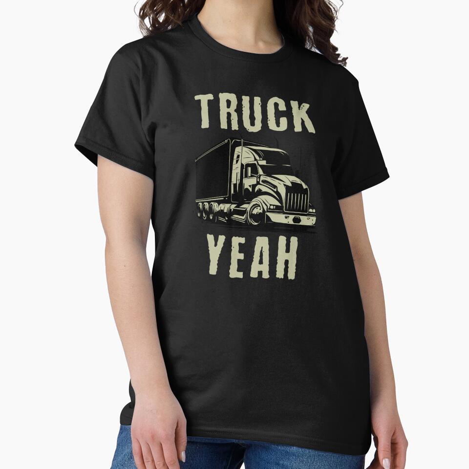 Truck Yeah Trucker Birthday by DomTeesHaven