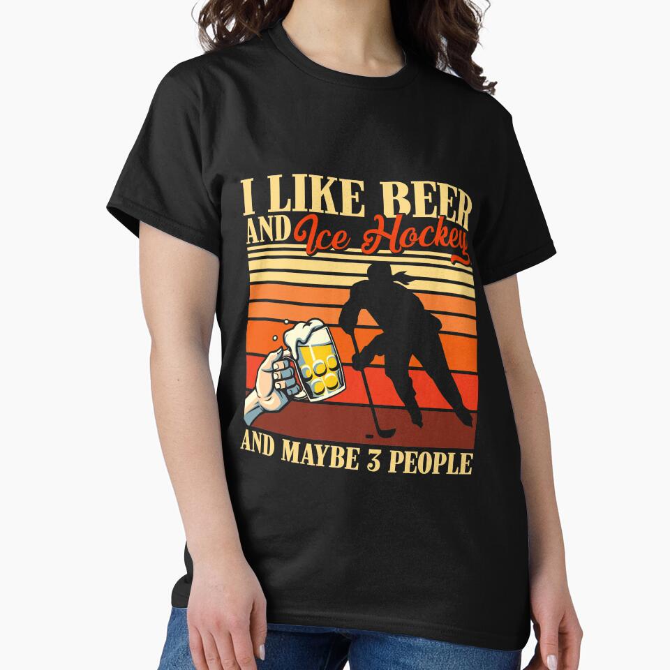 Copy of Vintage Beer Ice Hockey And Maybe 3 People by LucianaShop