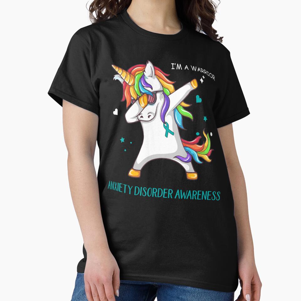 I Am A Warrior Anxiety Disorder Awareness by deputylove