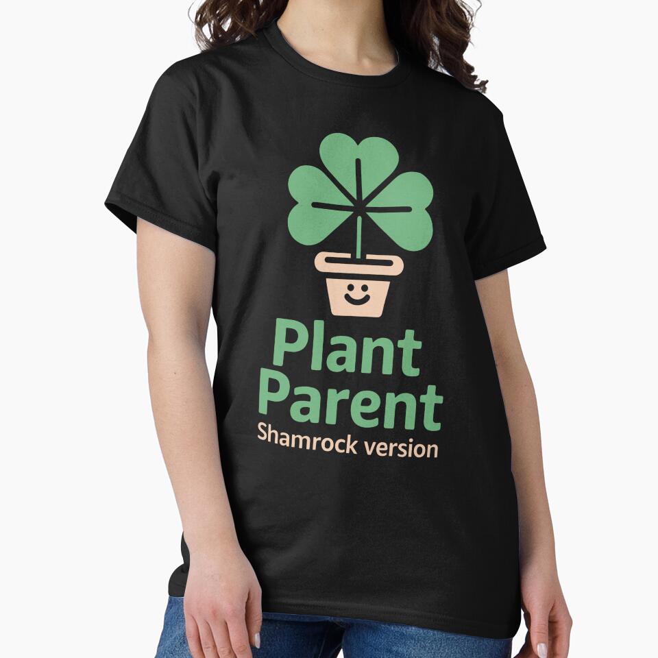 Lucky Plant Parent Shamrock Version - Happy Clover Lover Graphic by NaturEdeN