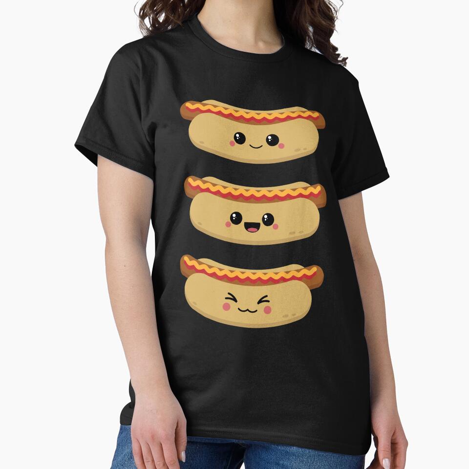 Kawaii Hot Dogs by sasyall