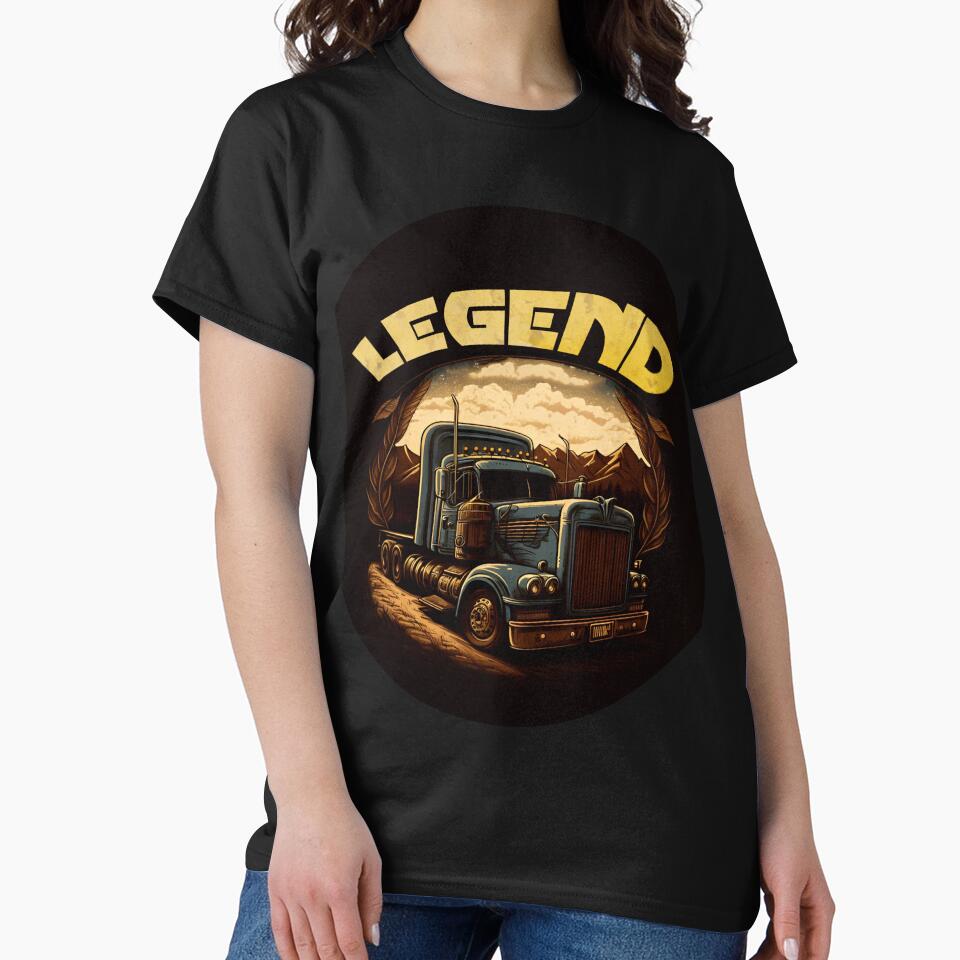 DAD TRUCKER LEGEND by fadstudio