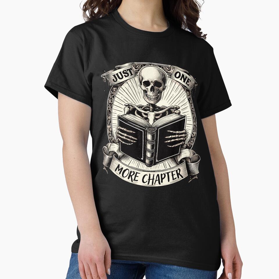 Vintage Just One More Chapter by TomFrontierArt