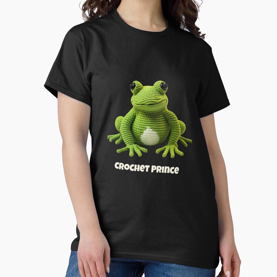 Crochet Prince – Cute Amigurumi Frog for Crochet Lovers by MyMerryMary