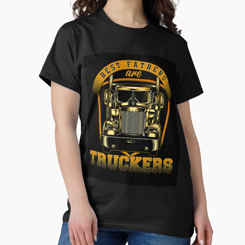 Husband Dad Trucker Legend Illustration by Mitar70