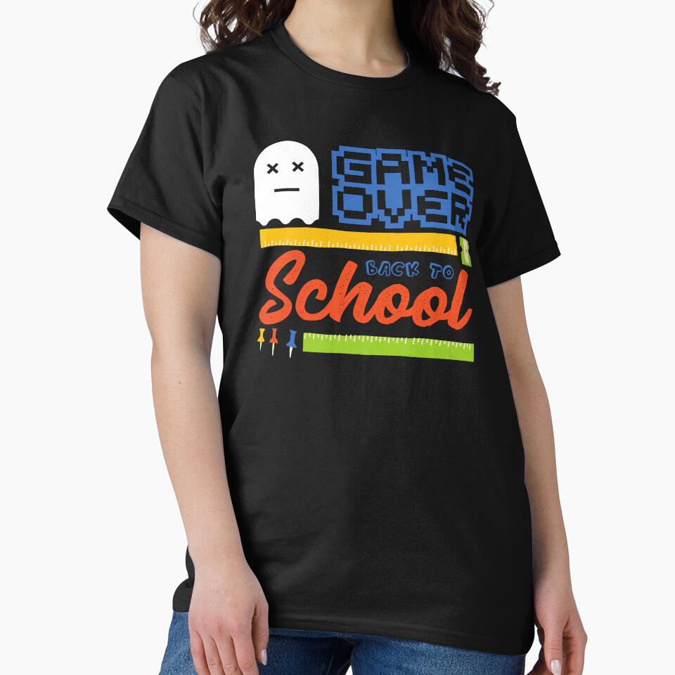 Game Over Back To School day by FILEX ⭐⭐⭐⭐⭐(826)