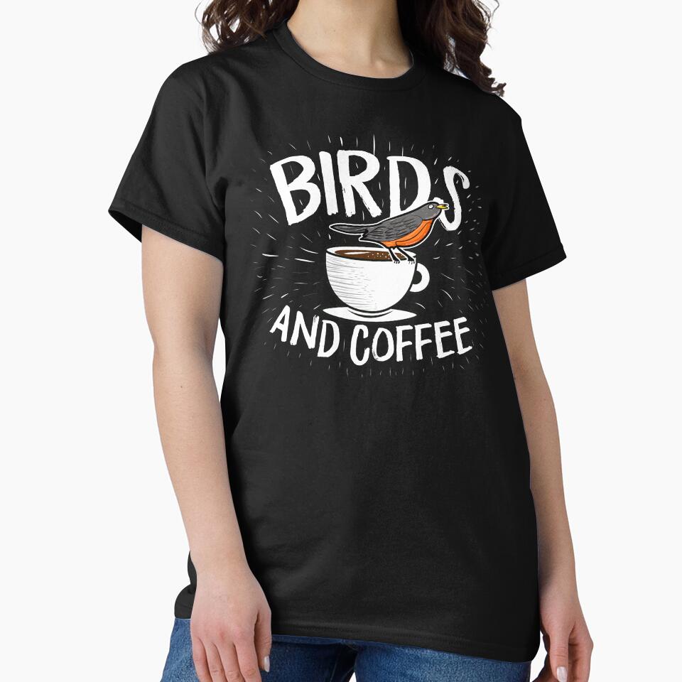 Birds and Coffee Birding Caffeine Lovers by Músico Ilustre