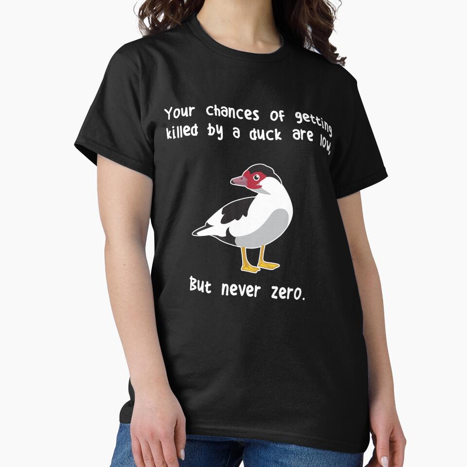 Muscovy Duck Never Zero by Clara Hollins