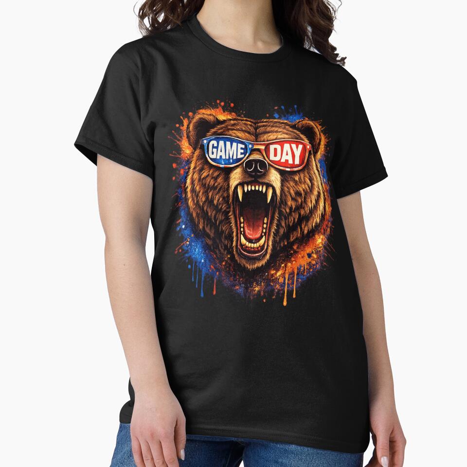 Game Day Bear Lovers for Men Women Youth Kids Boys Girls by first-shirt ⭐ ⭐ ⭐ ⭐ ⭐