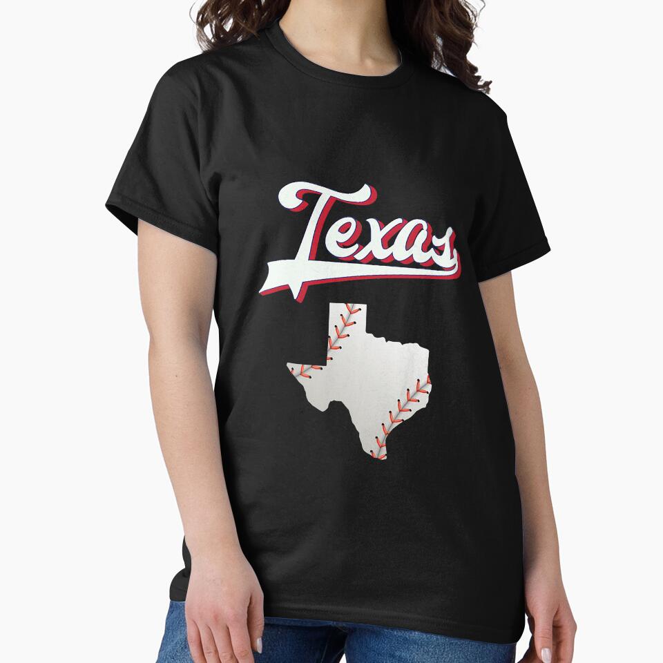 Texas Baseball Game Day Vintage Ranger by YesterDayCheck