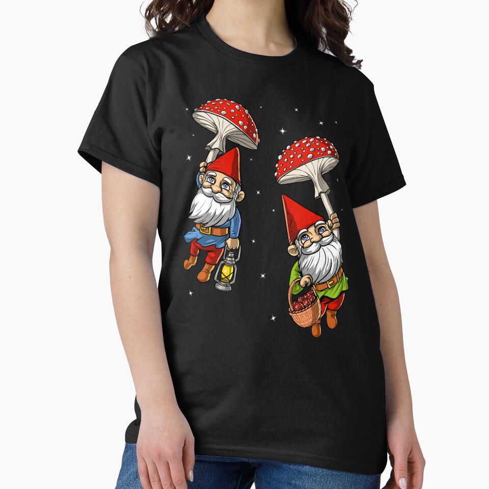 Mushroom Gnomes by underheaven Unisex