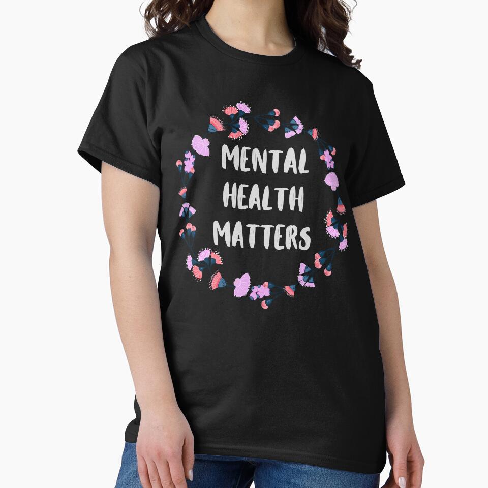 Mental Health Matters Flower by ILLYL Creatives