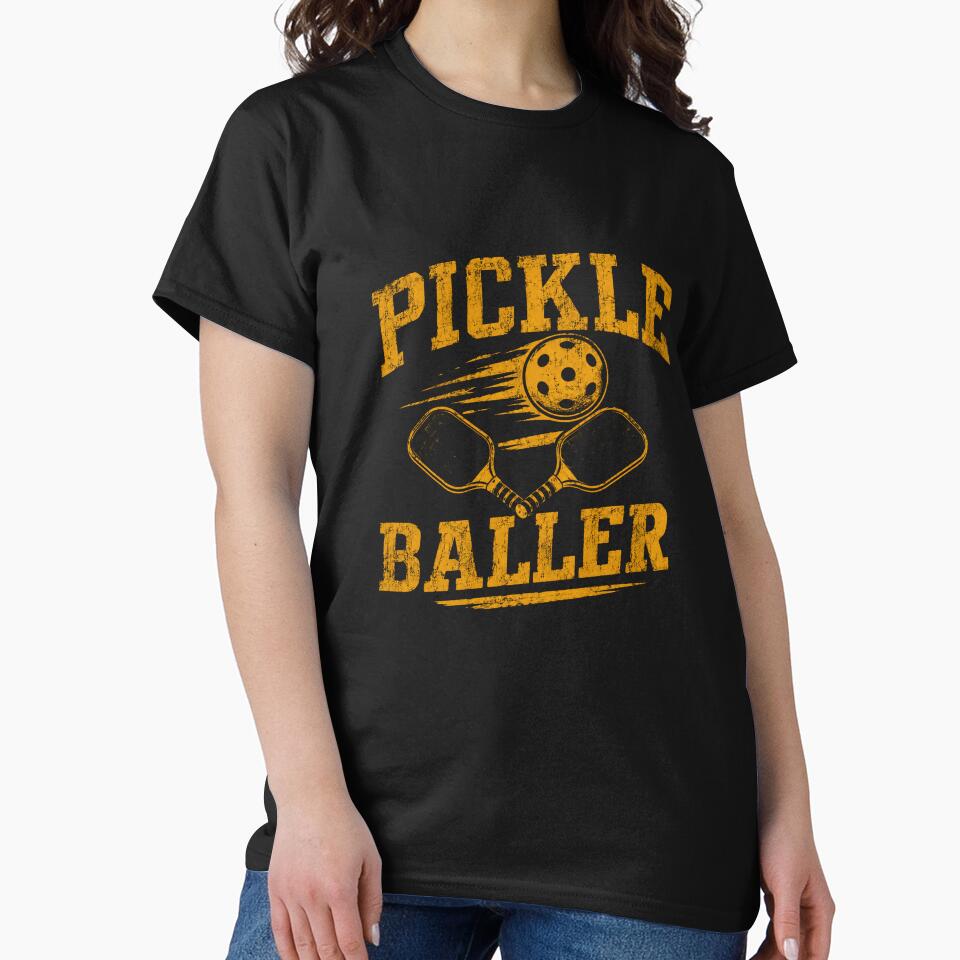 Pickle Baller Pickleball Player Sports Enthusiast by HumansStuck12