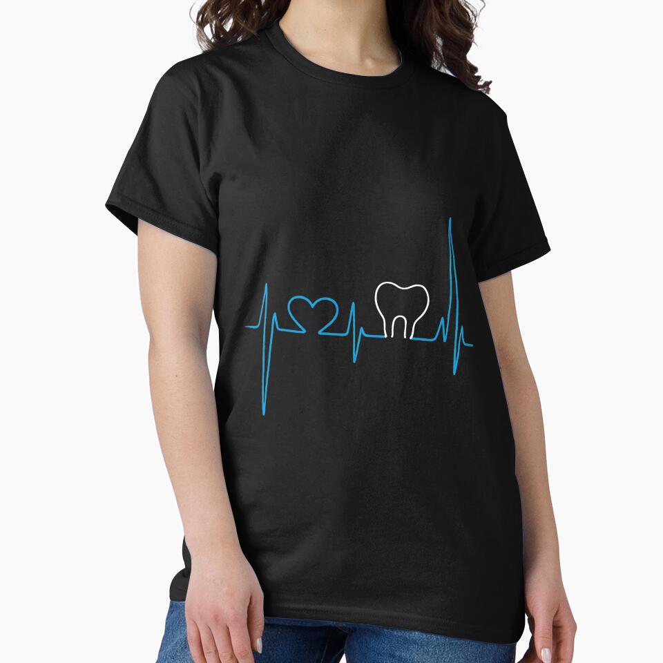 Dental Heartbeat Tooth ECG Design by corlobfrin
