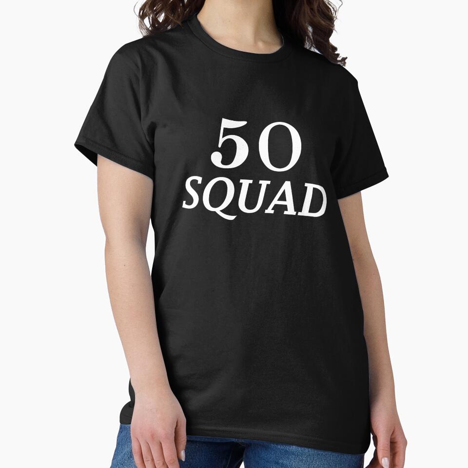 50th Birthday Squad, Fifty Squad, 50th Anniversary by B3N-arts
