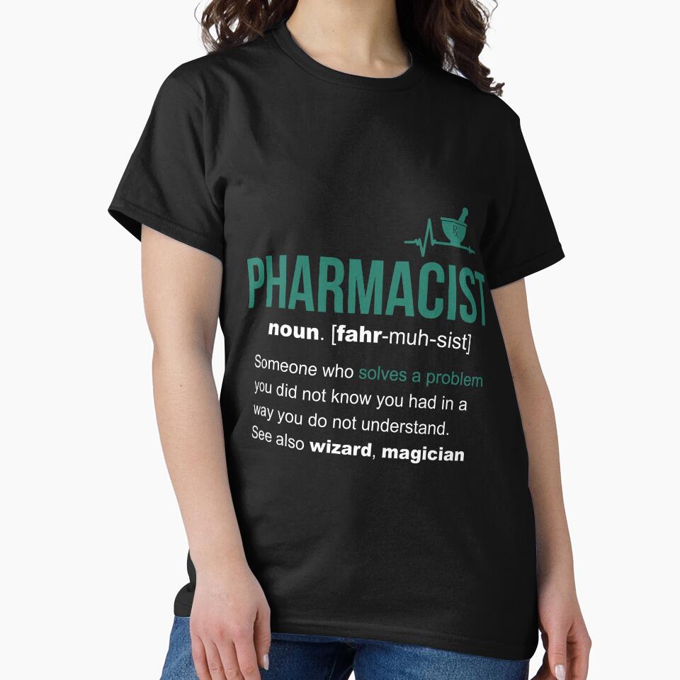 Pharmacist Definition Funny Gift by LazyGreyBear