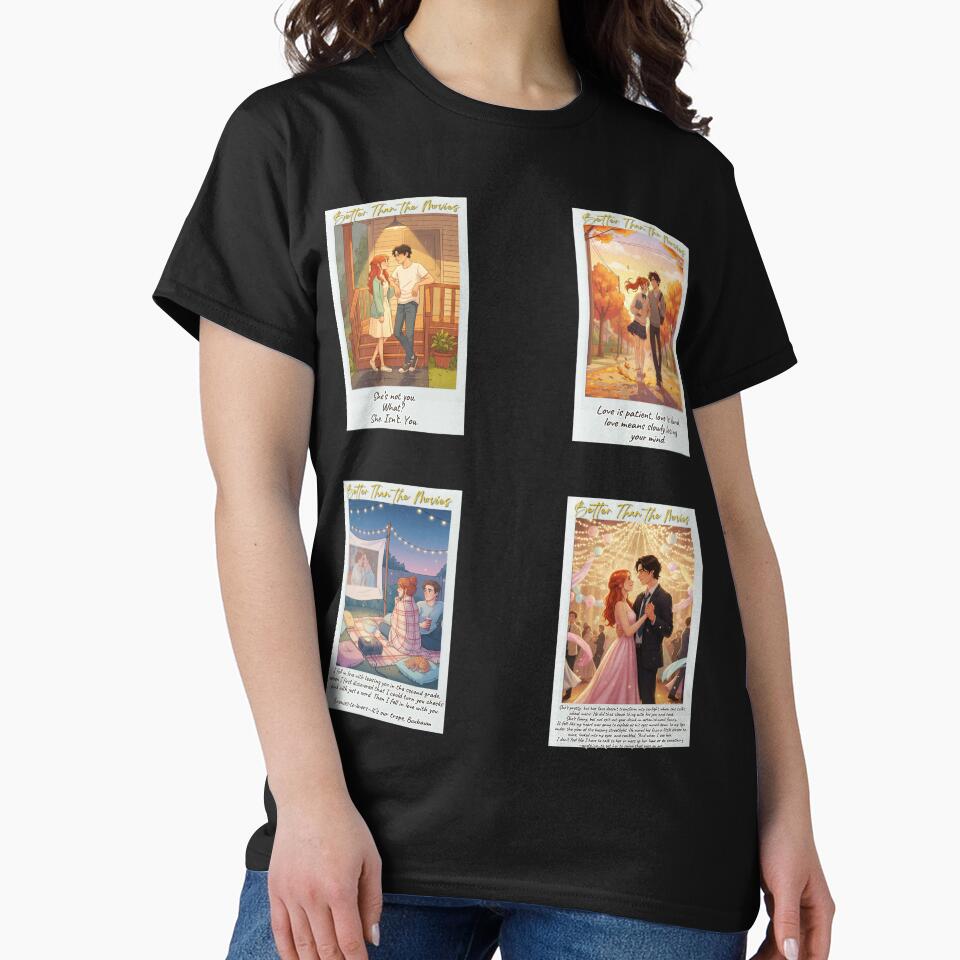 Better Than the Movies Sticker Set / T Shirt by DiverseDazzle