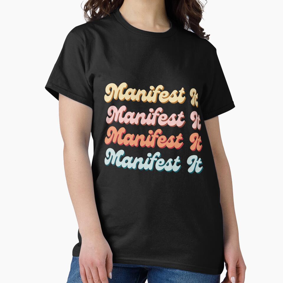 Manifest It Retro Design by ZingAndPep
