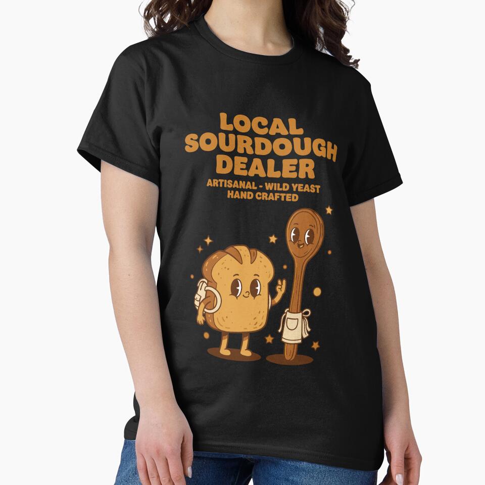 Sourdough Local Dealer Bread Baking Baker by LuminOrb