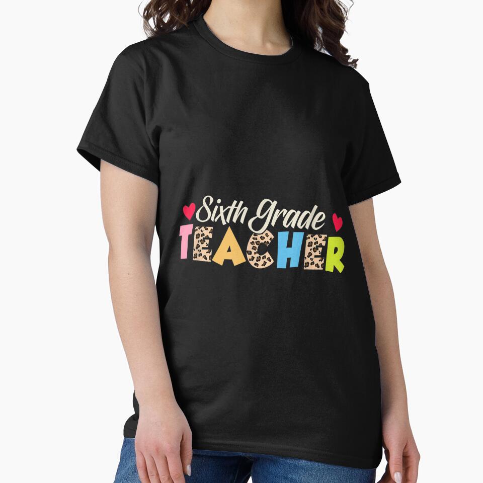 Valentines Day 6th Grade Teacher Life Leopard Cheetah Love by jennifera11