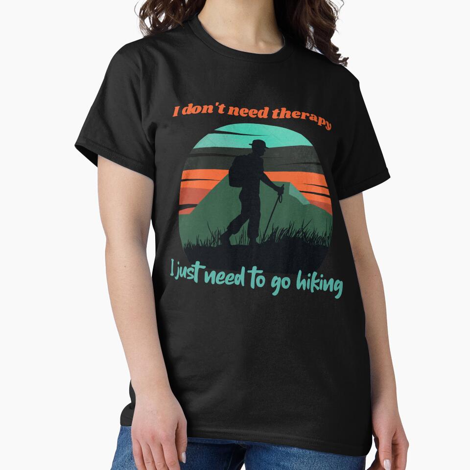 Fall: Hiking is my therapy by AlfredsTees