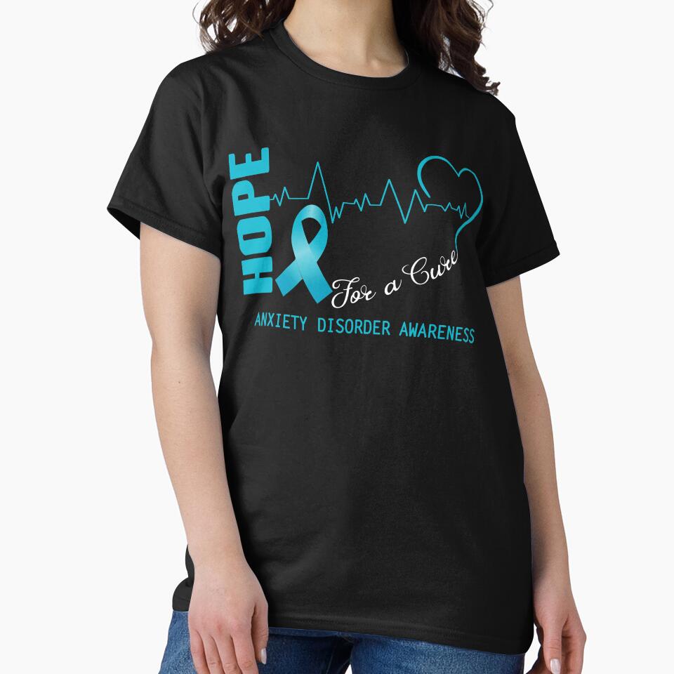 Hope For A Cure Anxiety Disorder Awareness by frechettee